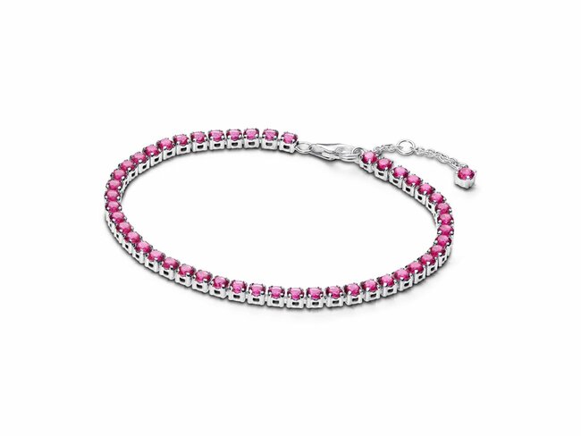 Pandora | Bracelet | Rivière Rose Scintillant | 591469C04 Pandora | Bracelet | Rivière Rose Scintillant | 591469C04