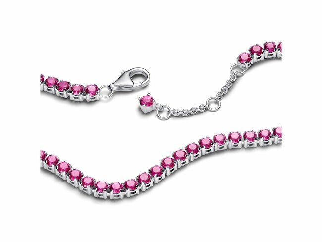 Pandora | Bracelet | Rivière Rose Scintillant | 591469C04 Pandora | Bracelet | Rivière Rose Scintillant | 591469C04