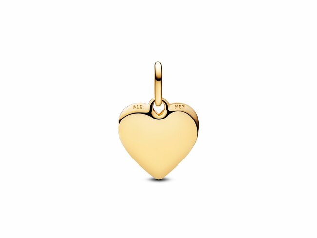 Pandora | Charm | Médaillon Coeur Gravable | 63824C00 Pandora | Charm | Médaillon Coeur Gravable | 63824C00