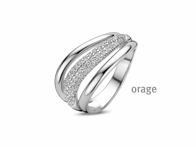 Orage | Bague | Argent | Oxyde de Zirconium | BA196