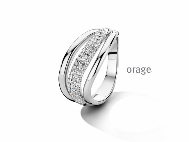Orage | Bague | Argent | Oxyde de Zirconium | BA196