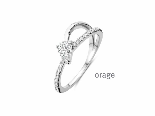 Orage | Bague | Argent | Oxyde de Zirconium | BA328 Orage | Bague | Argent | Oxyde de Zirconium | BA328