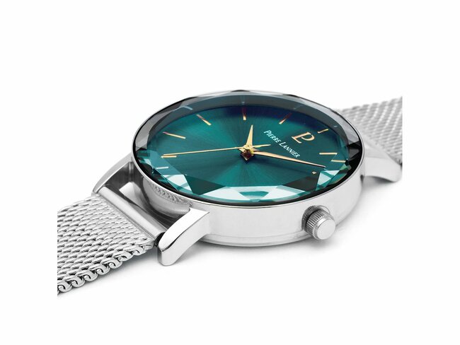 Pierre Lannier | Femme | Quartz | Milanais Agenté | ø30mm | 009M671 Pierre Lannier | Femme | Quartz | Milanais Agenté | ø30mm | 009M671