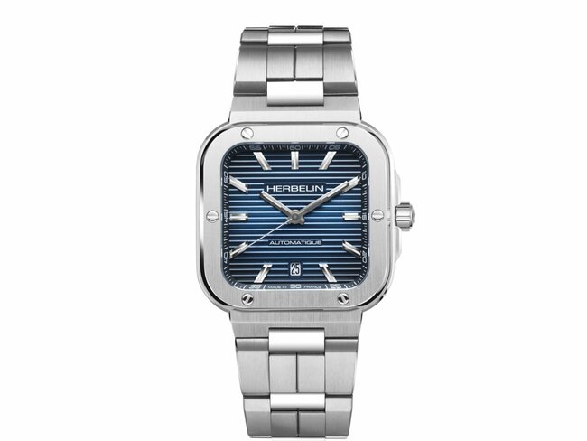 Michel Herbelin | Homme | Automatique | Cap Camarat Square | 39mm | 1646B15 Michel Herbelin | Homme | Automatique | Cap Camarat Square | 39mm | 1646B15