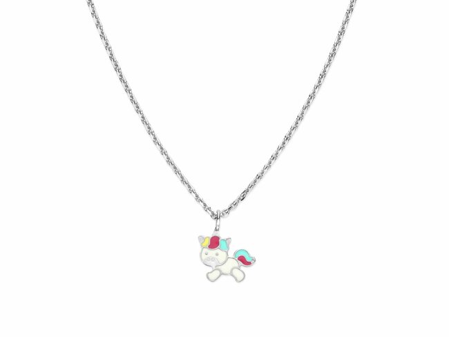 N.Princess | Collier | Argent | Licorne | Multicolore | PI138 N.Princess | Collier | Argent | Licorne | Multicolore | PI138
