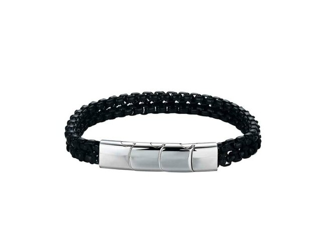 Loumya Steel | Bracelet | Homme | Acier | Noir | 9121711 Loumya Steel | Bracelet | Homme | Acier | Noir | 9121711