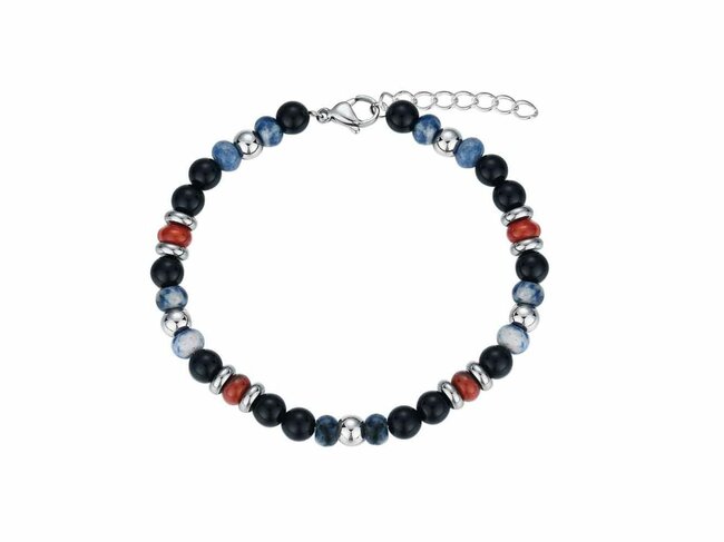 Mr. Jewel | Bracelet | Homme | Acier | Perles | 9121770