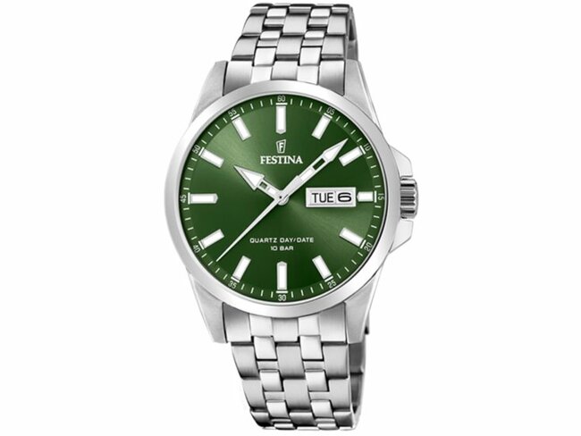 Festina | Homme | Quartz | Acier Inoxydable | ø41mm | Vert | F20357/5