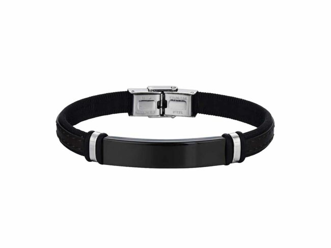 Mr. Jewel | Bracelet | Homme | Cuir | Noir & Brun | 9123580