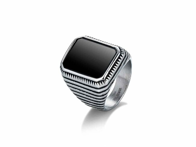 Mr. Jewel | Chevalière | Homme | Acier | 9121652 Mr. Jewel | Chevalière | Homme | Acier | 9121652