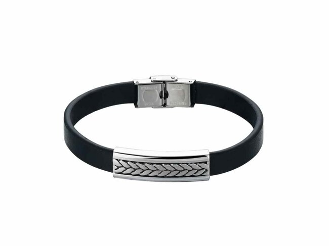 Mr. Jewel | Bracelet | Homme | Acier | Cuir | 9121748