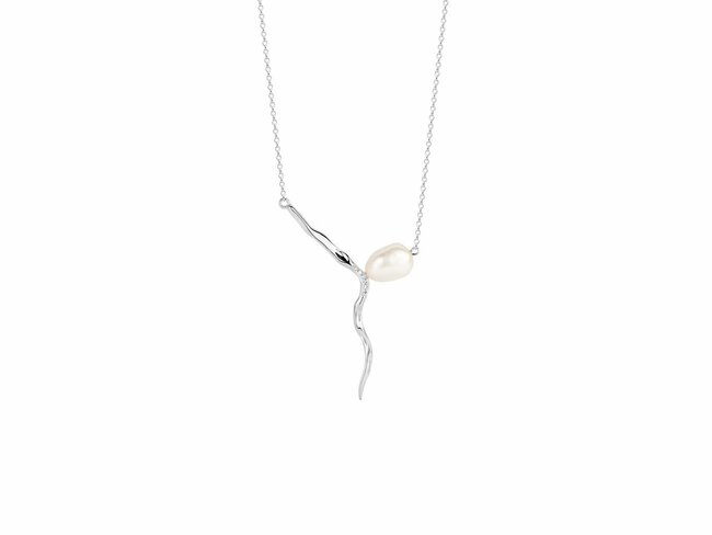 Diamanti Per Tutti | Collier | Argent 0.0240cts | Perle | M1656-1S3