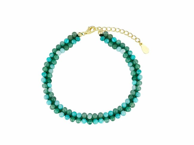 Lavida Pierres Nat | Bracelet | Plaqué Or | Amazonite | 9122515 Lavida Pierres Nat | Bracelet | Plaqué Or | Amazonite | 9122515