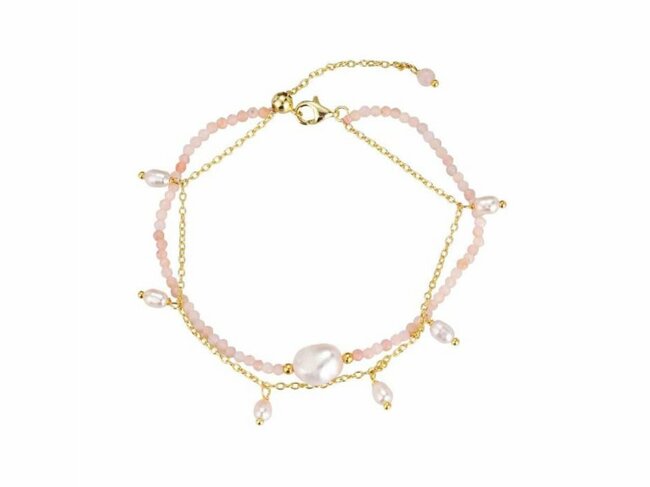 Lavida Pierres Nat | Bracelet | Plaqué Or | Pierres Naturelles | 9118483