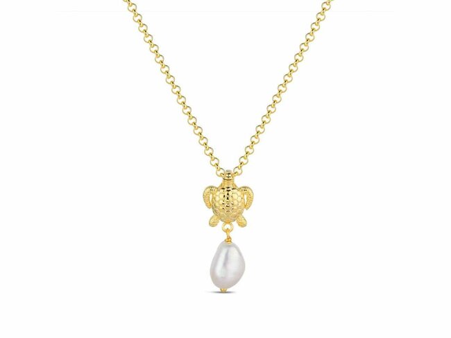 Loumya Silver | Collier | Plaqué Or | Perle Naturelle | 9122815 Loumya Silver | Collier | Plaqué Or | Perle Naturelle | 9122815