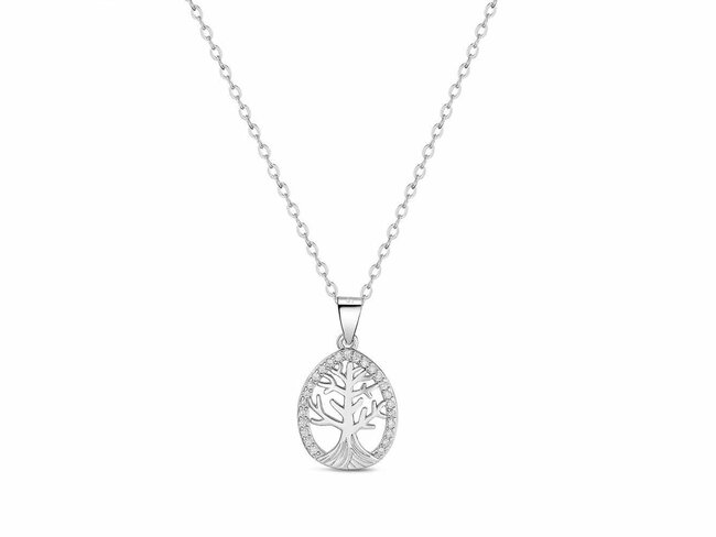 Loumya Silver | Collier | Argent | Arbre De Vie | 9124192