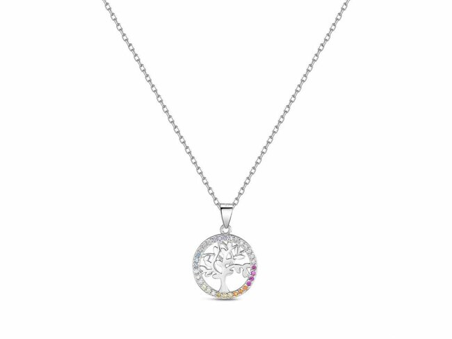 Loumya Silver | Collier | Argent | Arbre De Vie | 9124198