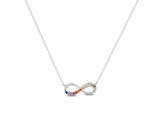 Loumya Silver | Collier | Argent | Infini | 9129053