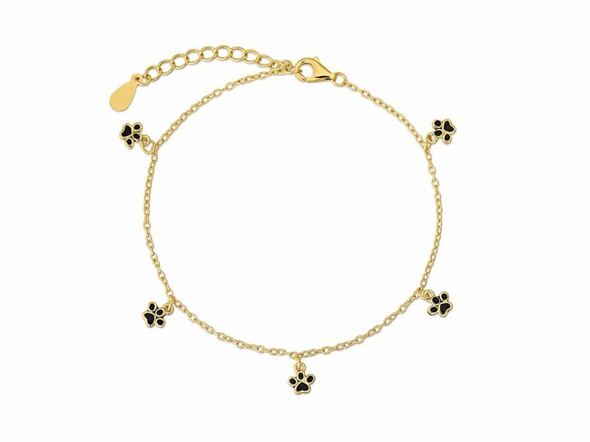 Loumya Teens | Bracelet | Plaqué Or | Pattes De Chien | 9112464 Loumya Teens | Bracelet | Plaqué Or | Pattes De Chien | 9112464