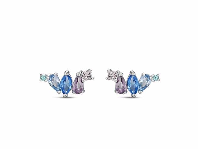 Loumya Silver | Boucles d'Oreilles - Argent | Oxyde de Zirconiulm Loumya Silver | Boucles d'Oreilles - Argent | Oxyde de Zirconiulm