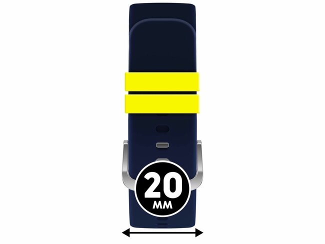 Ice-Watch | Bracelet | Ice Smart Junior | Silicone Bleu | Jaune | 20mm | 022821 Ice-Watch | Bracelet | Ice Smart Junior | Silicone Bleu | Jaune | 20mm | 022821