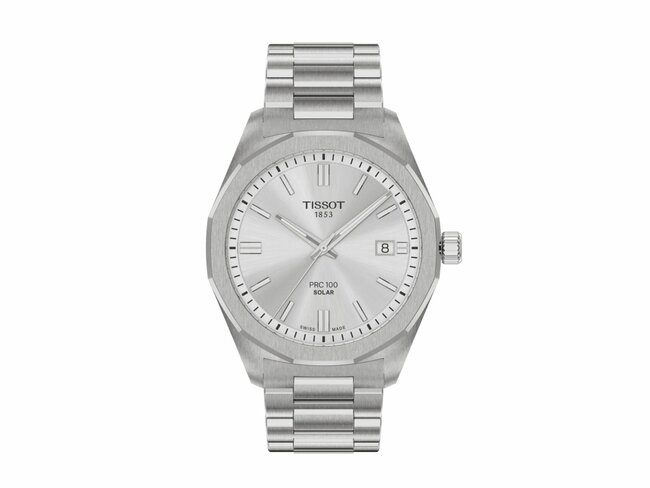 Tissot | Homme | Quartz | Solar PRC100 |Acier Inoxydable |39mm| T151.422.11.031.00