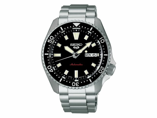 Seiko | Homme | Automatique | 5 Sport | Acier Inoxydable |ø42.5mm | Noir | SRPL85K1
