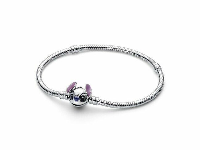Pandora | Bracelet | Pandora Moments | Chaîne Serpent | Disney | Stitch | 593738C01 Pandora | Bracelet | Pandora Moments | Chaîne Serpent | Disney | Stitch | 593738C01