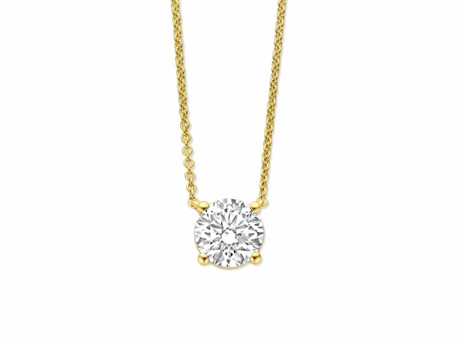 Diamants de Laboratoire | Collier | Or Jaune | Diamant de synthèse 0.77ct | IGI | LAB64 Diamants de Laboratoire | Collier | Or Jaune | Diamant de synthèse 0.77ct | IGI | LAB64