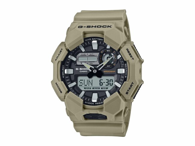 Casio | Homme | Quartz | Analogique -Digitale | GF-Shock | 55x52mm | GA-010-5AER Casio | Homme | Quartz | Analogique -Digitale | GF-Shock | 55x52mm | GA-010-5AER