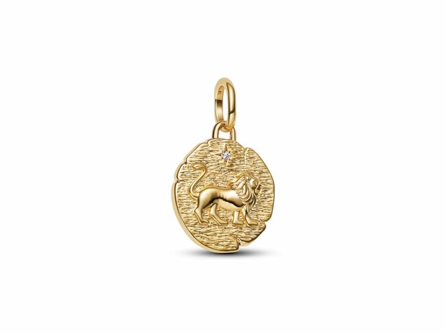 Pandora | Charm | Médaillon | Lion | Doré | 763974C01