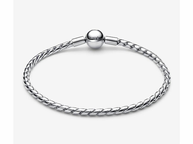 Pandora | Bracelet | Pandora Moments | Maille Ailée Fermoir Rond | 594028C00