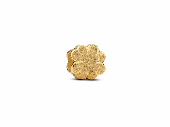 Pandora | Mini Charm | Trèfle Texturé | Doré | 764047C00