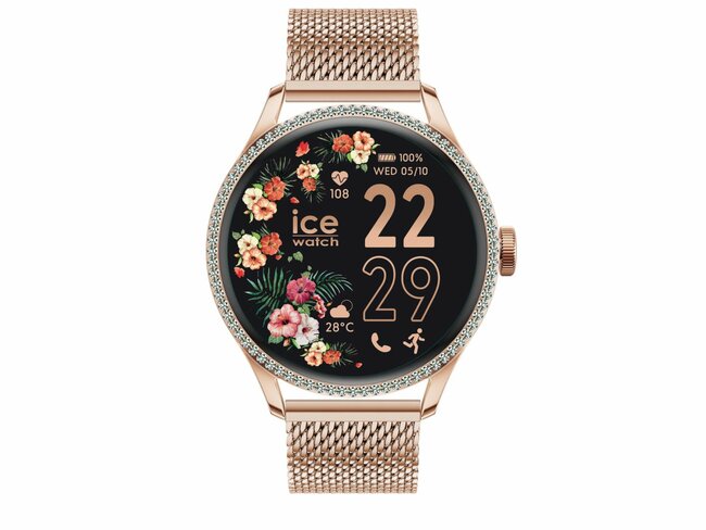 Ice-Watch | Ice Smart | ST 2.0 | 1.2 Amoled | Rose Gold | Milanais Rosé | 39mm | 025317