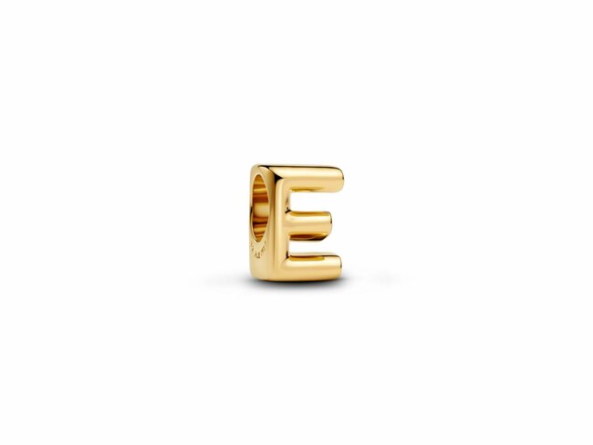 Pandora | Mini Charm | Alphabet | Doré | Lettre E | 763951C00