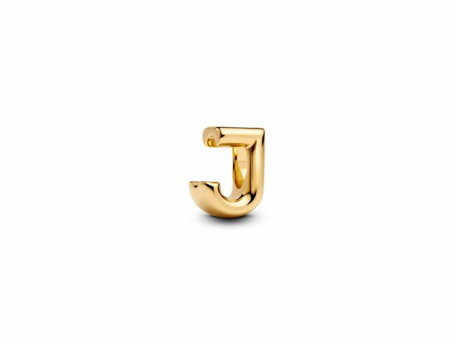 Pandora | Mini Charm | Alphabet | Doré | Lettre J | 763956C00
