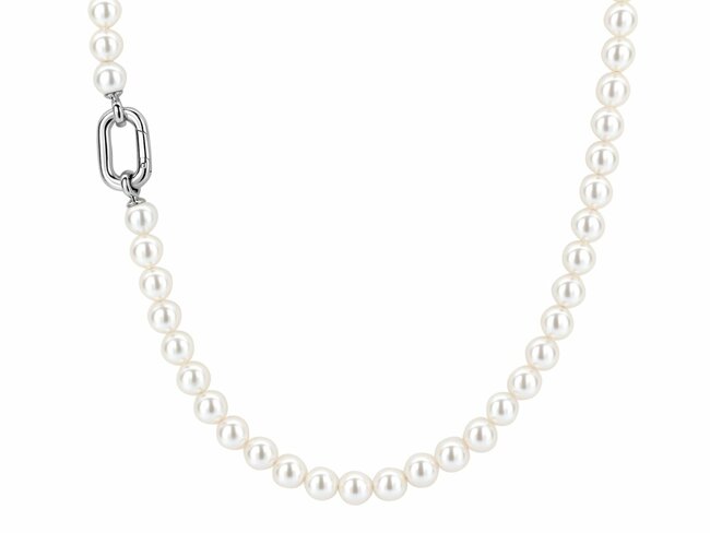 Ti Sento | Collier | Argent | Perles Synthétiques | ø6mm | 34050PW