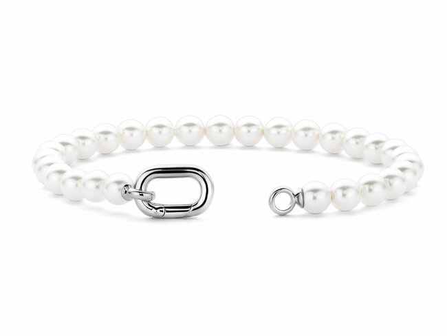 Ti Sento | Bracelet | Argent | Perles Synthétiques | ø6mm |23037PW