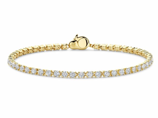 Ti Sento | Bracelet | Plaqué Or | Oxyde de Zirconium | 4mm | 2951ZY