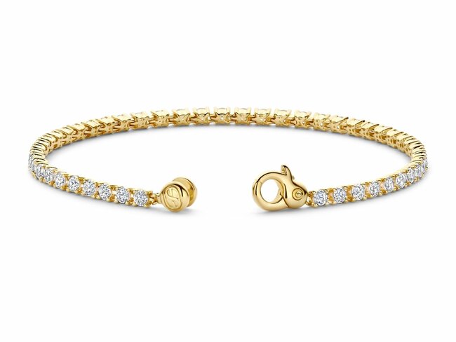 Ti Sento | Bracelet | Plaqué Or | Oxyde de Zirconium | 4mm | 2951ZY