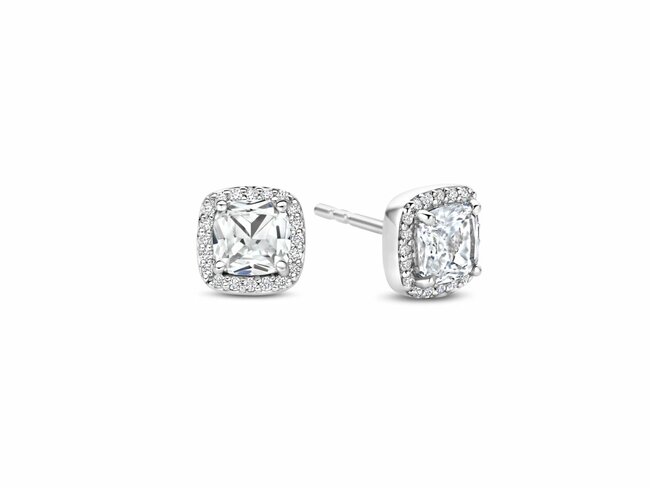 Ti Sento | Boucles d'Oreilles | Argent | Oxyde de Zirconium | 7mm | 78029ZI
