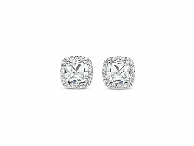 Ti Sento | Boucles d'Oreilles | Argent | Oxyde de Zirconium | 7mm | 78029ZI