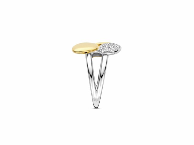 Ti Sento | Bague | Argent | Bicolore | Oxyde de Zirconium | 12387MW