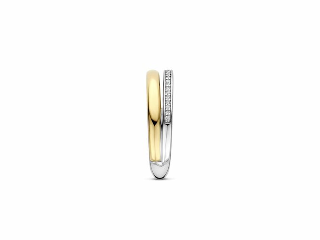 Ti Sento | Bague | Argent | Bicolore | Oxyde de Zirconium | 12392ZY