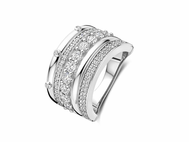 Ti Sento | Bague | Argent | Oxyde de Zirconium | 12396ZI