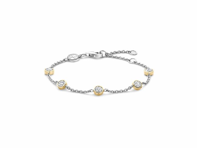 Ti Sento | Bracelet | Argent | Bicolore | Oxyde de Zirconium | 2756ZY Ti Sento | Bracelet | Argent | Bicolore | Oxyde de Zirconium | 2756ZY