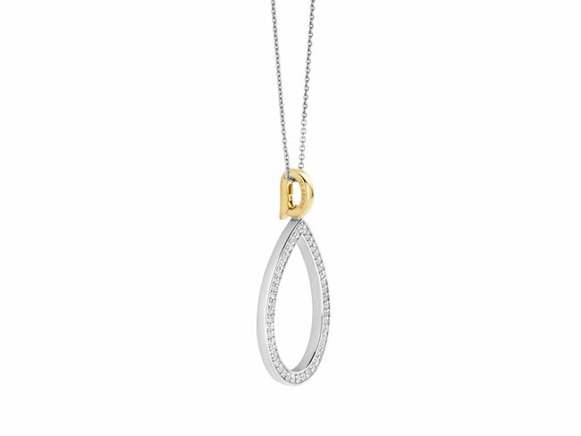 Ti Sento | Collier | Argent | Bicolore | Oxyde de Zirconium | 6850ZY Ti Sento | Collier | Argent | Bicolore | Oxyde de Zirconium | 6850ZY