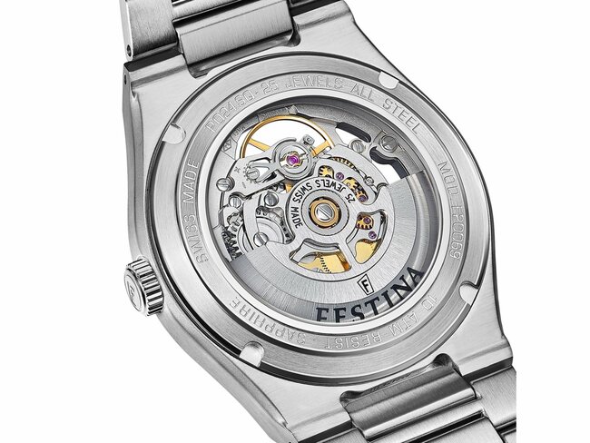 Festina | Homme | Automatique | Swiss Made | Acier Inoxydable | ø40mm | F20069/1