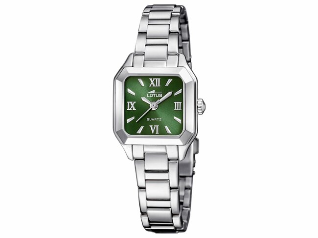 Lotus | Femme | Quartz | Acier Inoxydable | Vert | 24mm | 19034/4