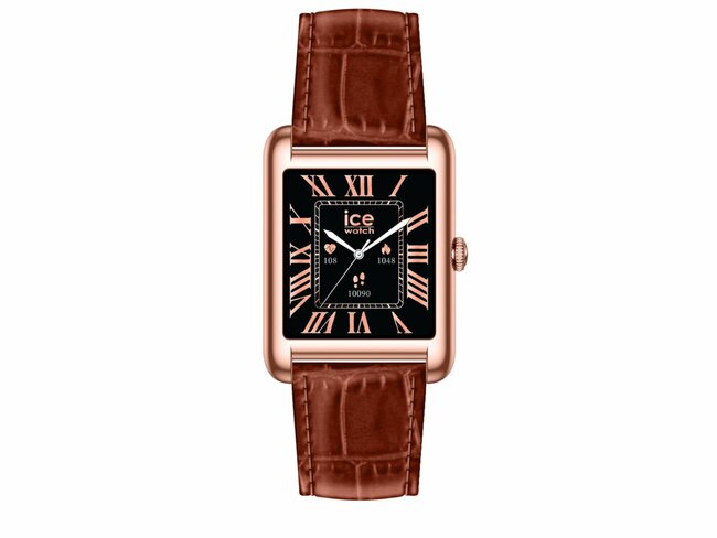 Ice-Watch | Ice Smart | TKS 2.0 | Rose Gold | Cognac Croco |Amoled 1.41 | 32x36| 025383 Ice-Watch | Ice Smart | TKS 2.0 | Rose Gold | Cognac Croco |Amoled 1.41 | 32x36| 025383
